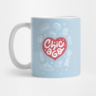 Chicago Heart Mug